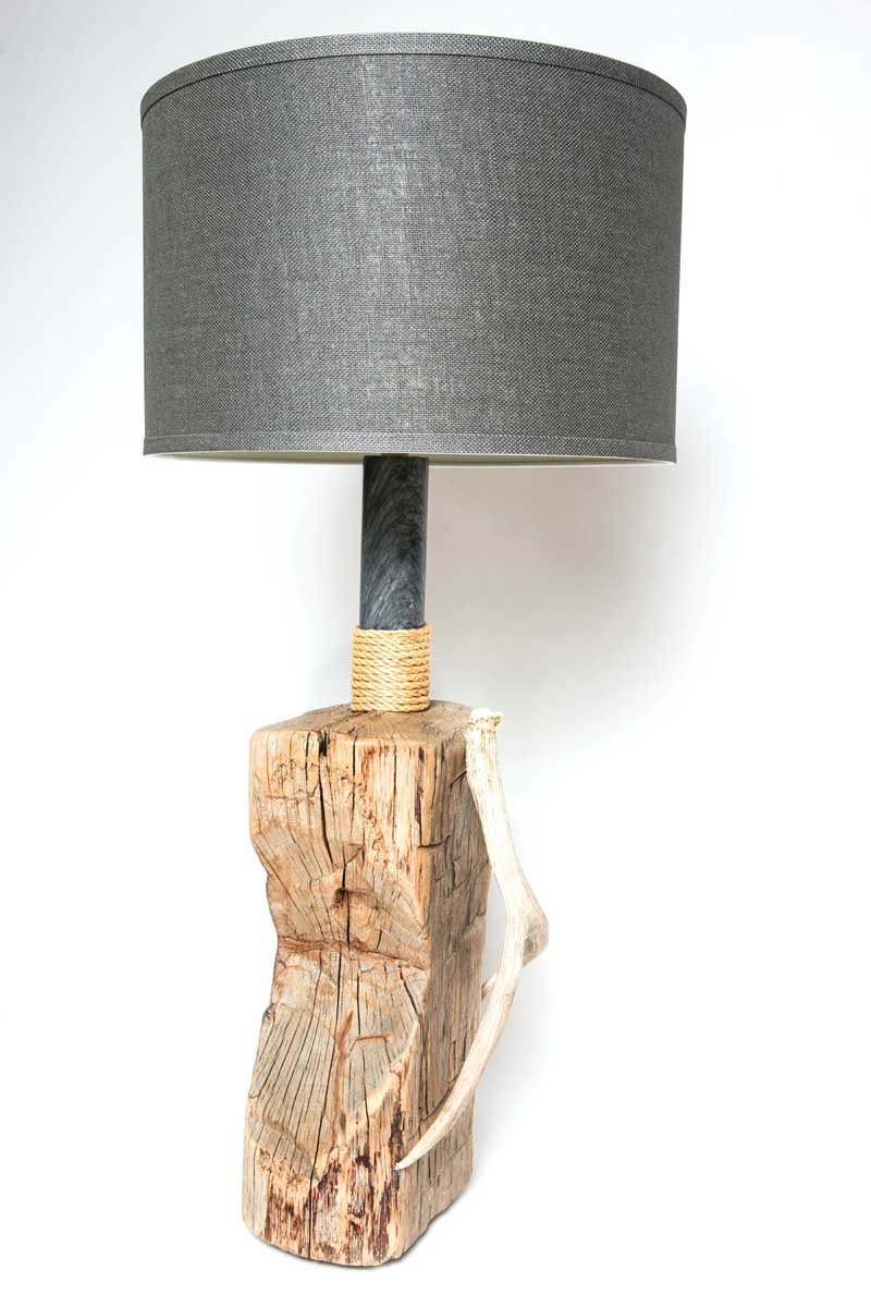 Antler Lamp - natural