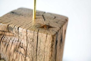 Bronze Lamp - closeup