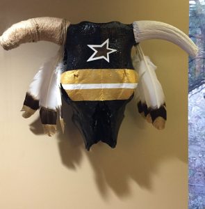 Warrior Cow Skull