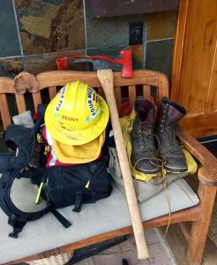 Firefighter tools - always ready