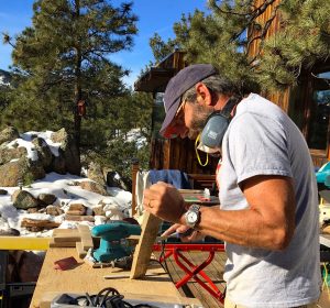 Denny DiPaula working on south side