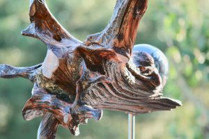 Close up of wind detail on the base of the Mountain Pearl