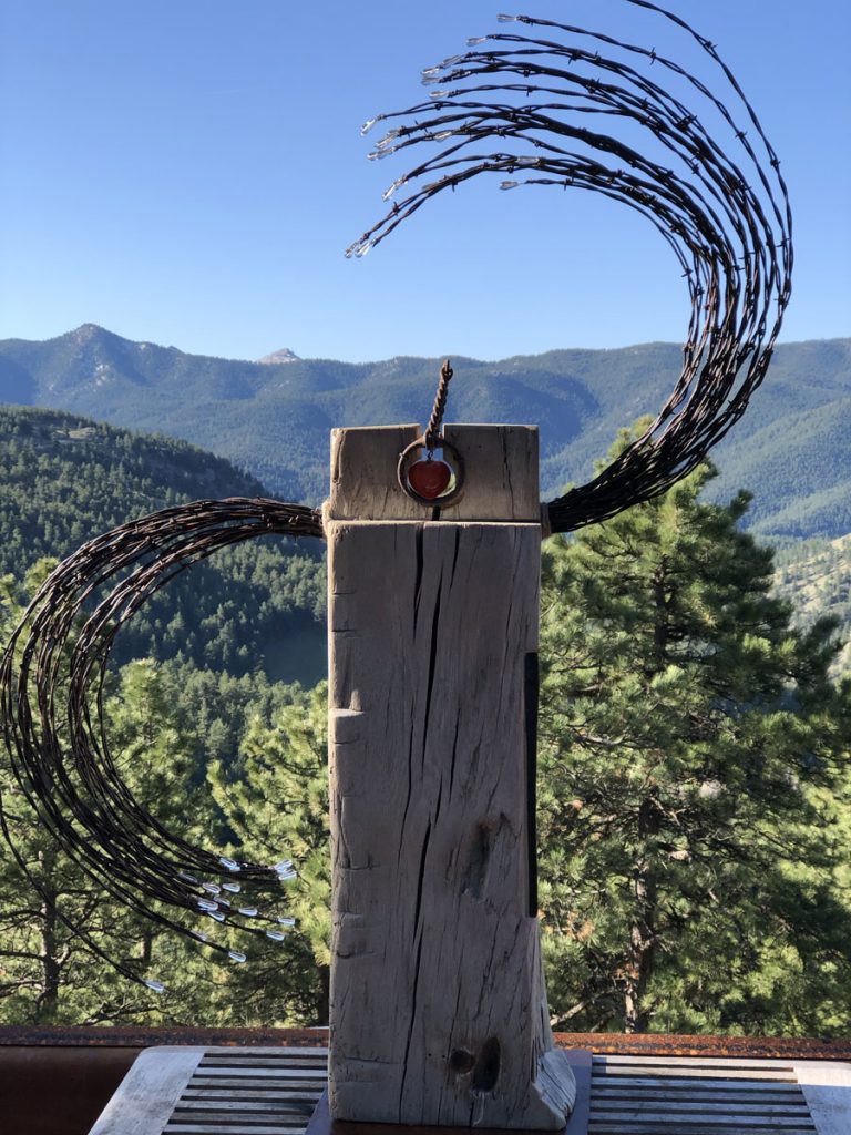 My Broken Heart in the blue skies